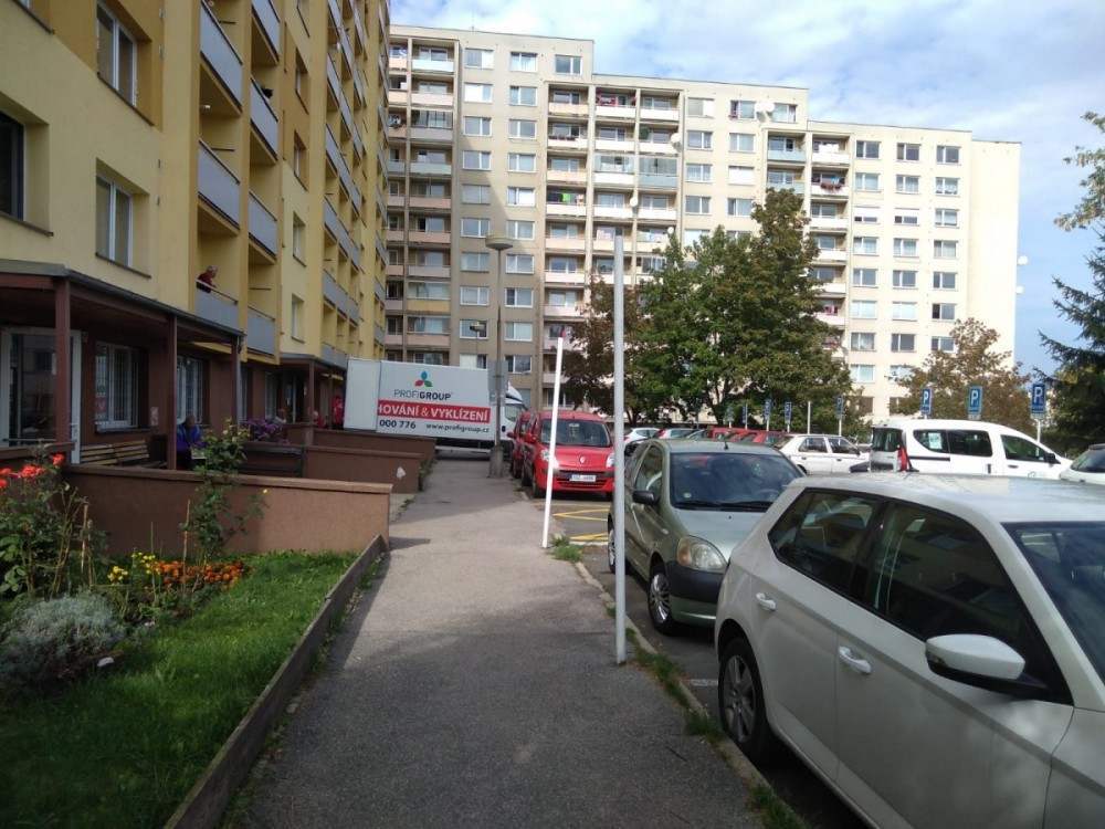 stěhování ze sídliště Praha